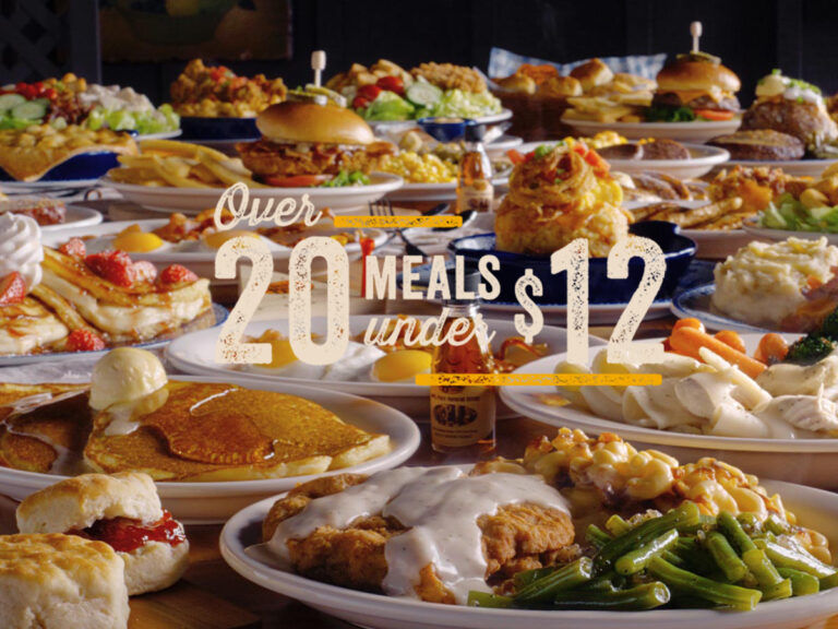 Cracker Barrel Dinner Specials Menu With Prices