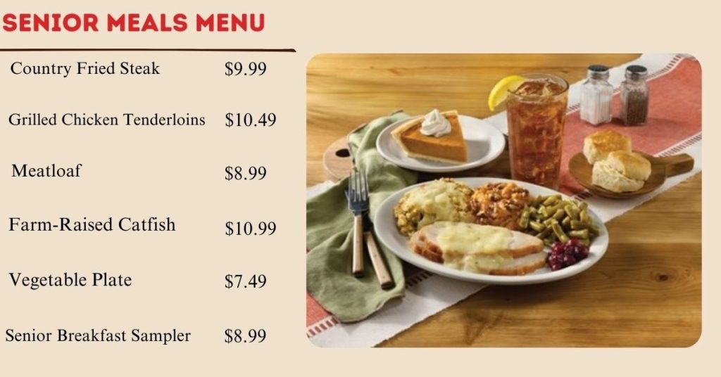 Cracker Barrel Senior Menu With Prices